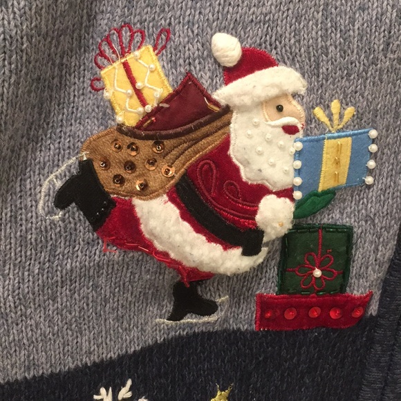 Tiara International Christmas Collection sweater - Picture 4 of 9